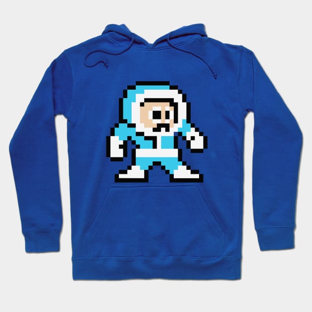 Ice Man from Megaman Hoodie by Sharkshock